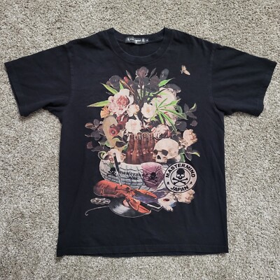 Mastermind Japan T-Shirt Japanese Black Grail Skull Graphic Design