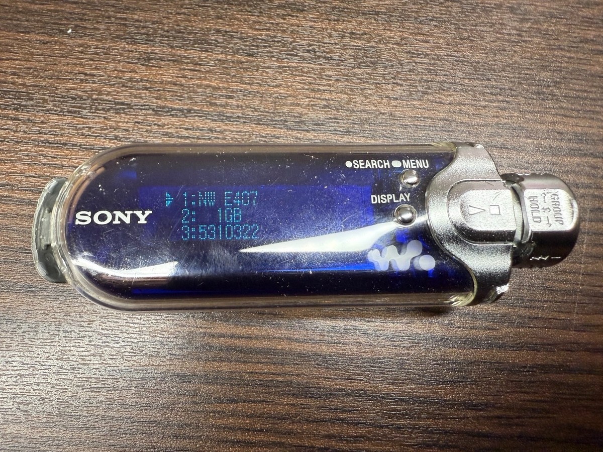 Sony Walkman NW-E407 1GB Digital Media Player Used Tested Vintage