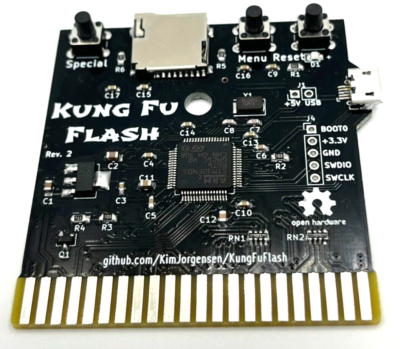 Kung Fu Flash Commodore 64 Cartridge incl USB New Assembled USA