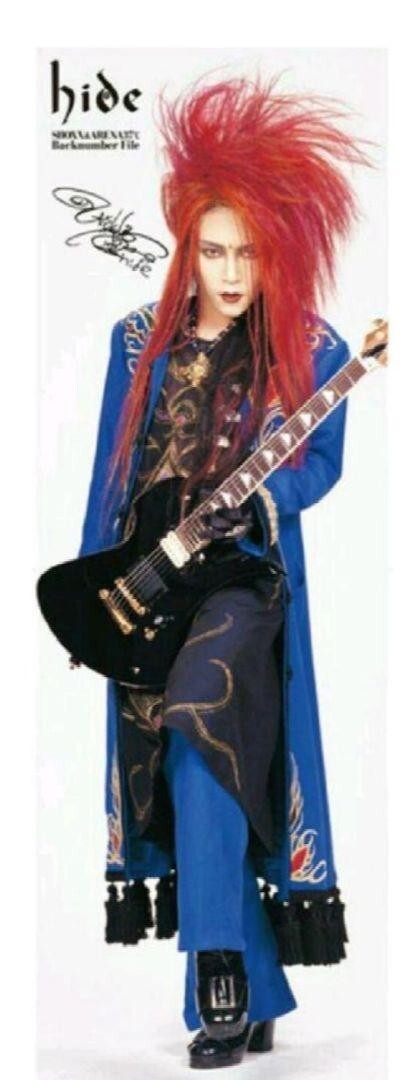 XJAPAN hide ポスター Hide X JAPAN Poster Oversized Life-size Photo
