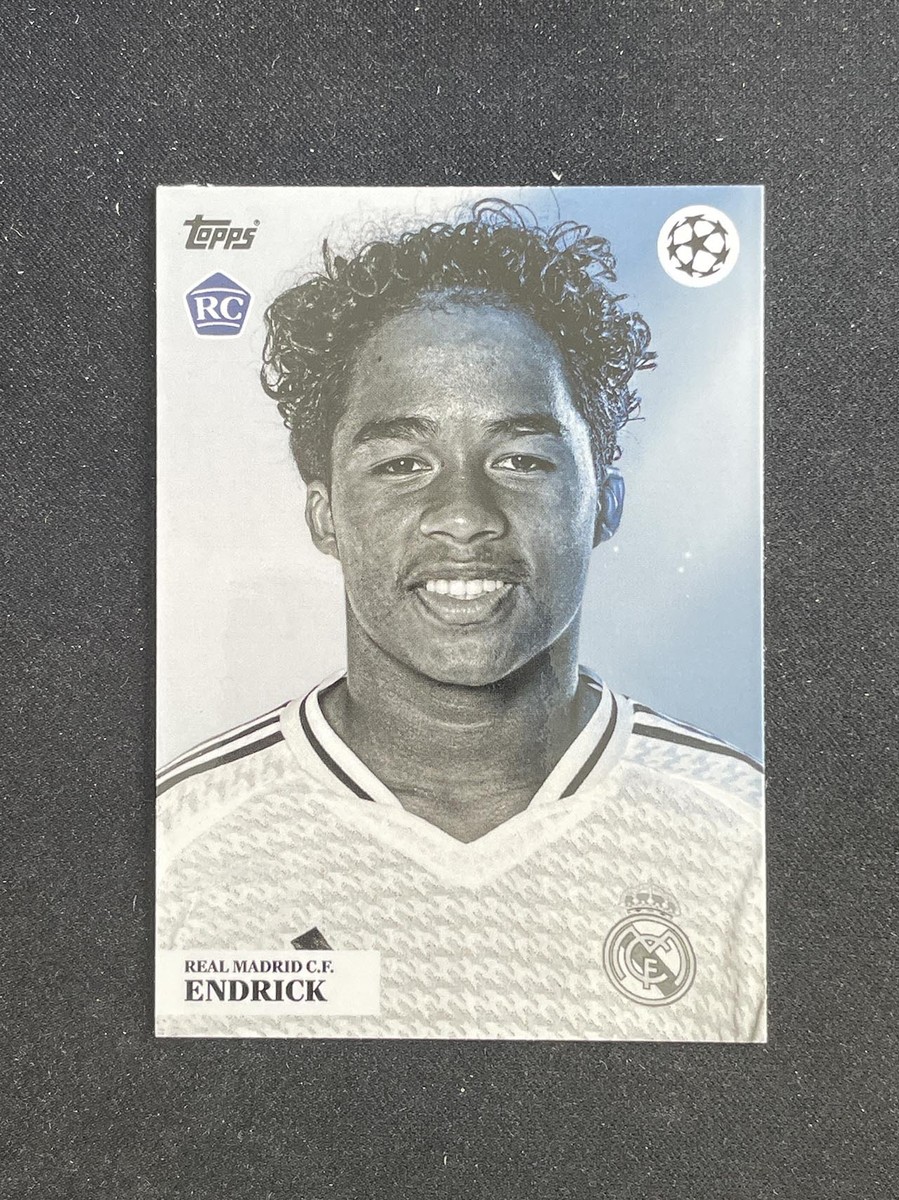 Endrick 2024-25 Topps Simplicidad UCC Rookie Portrait RC Real