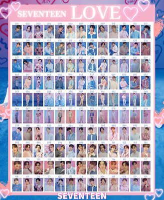 SEVENTEEN LOVE 2023 JAPAN FAN MEETING Photo card Official