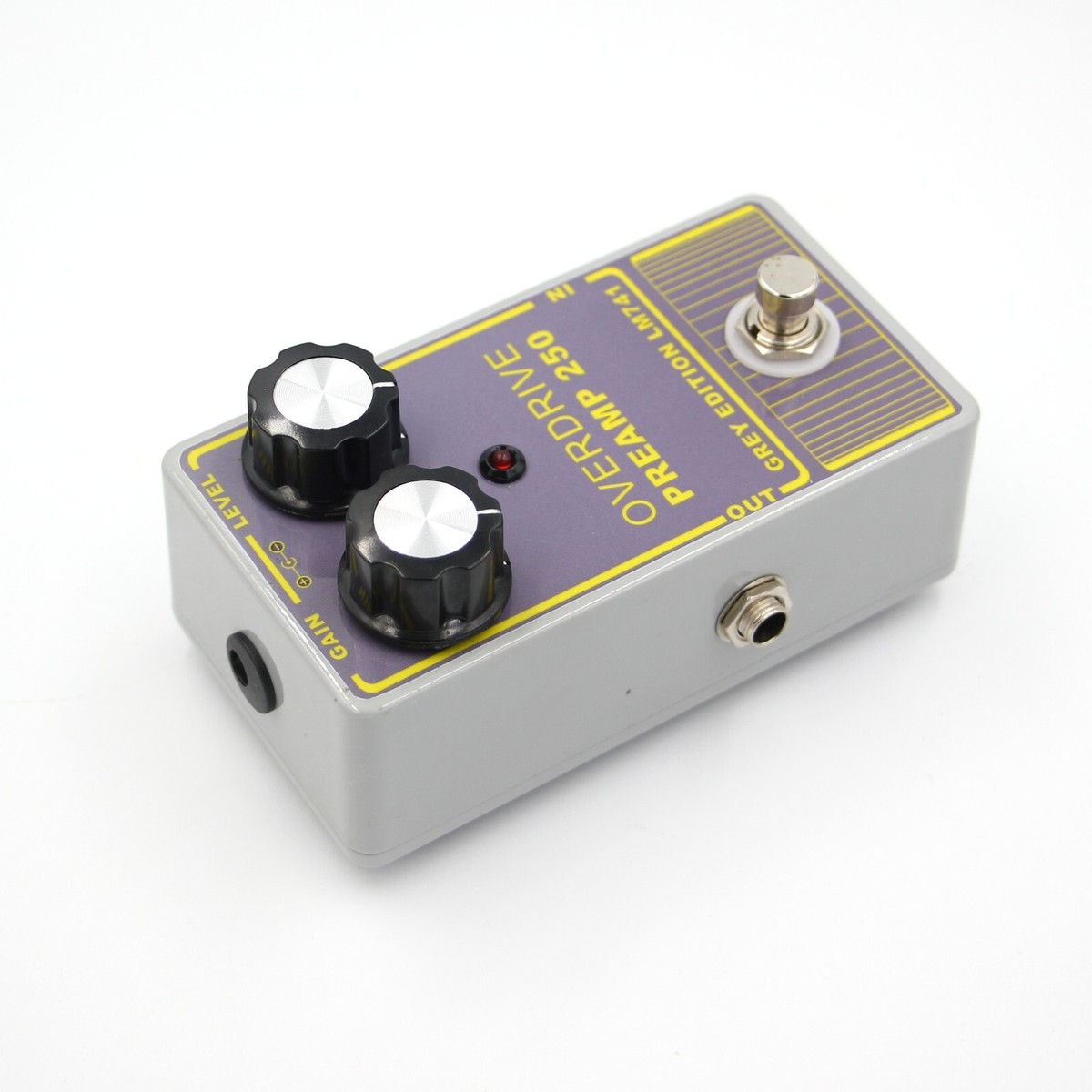 Handmade Boutique 250 Overdrive preamp Gray LM741CN 70'sVintage