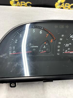 2002-2004 Toyota Camry Speedometer Instrument Cluster Assembly ID