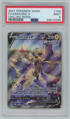 Pokemon Chilling Reign - Zeraora V Alternate Full Art 166/198