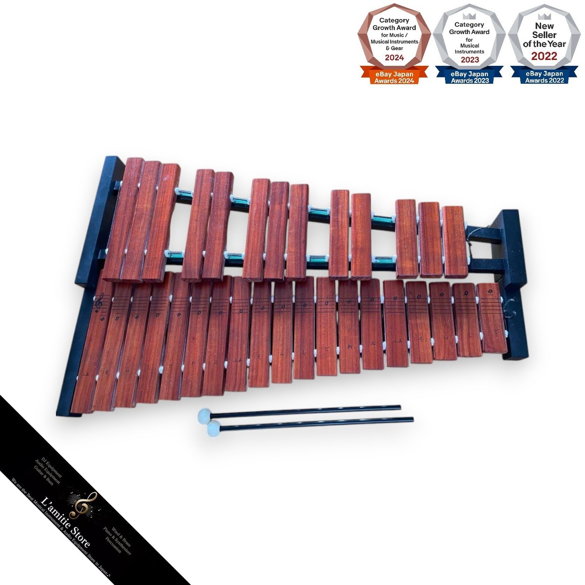 YAMAHA 卓上木琴 32音 マレット付 TX-6 Amazon.co.jp: ヤマハ YAMAHA