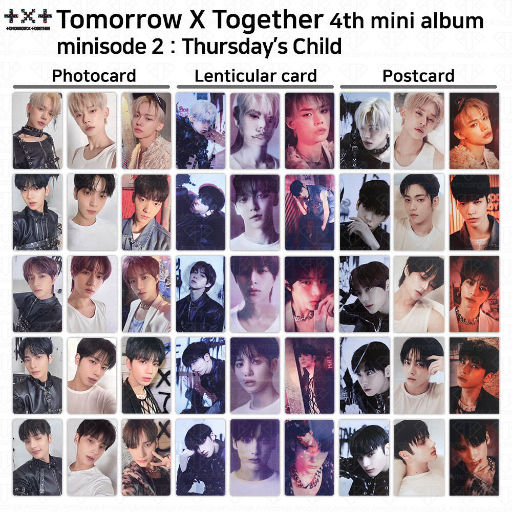 TXT 4th Mini Album Minisode 2 Thursday's Child Official Photocard