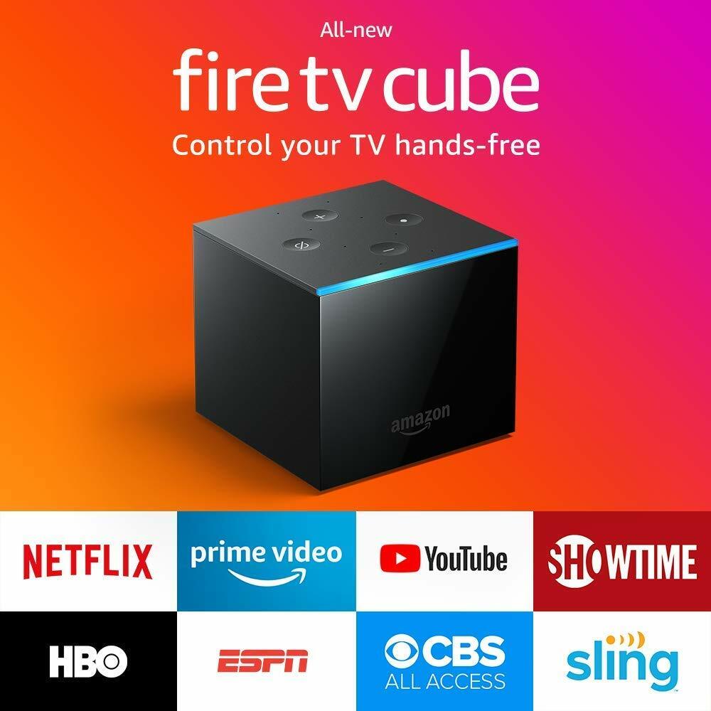 All-new Fire TV Cube 2nd Generation Alexa 4K Ultra HD Streaming