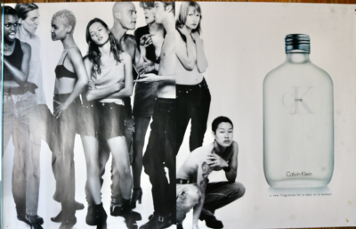 ck one ポスター 貴重 カルバンクライン1994 CK One Calvin Klein 1994