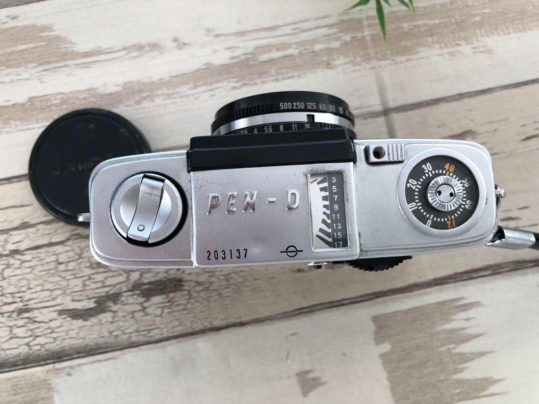 OLYMPUS PEN D2 Half Frame Camera Classic 35mm Rangefinder JAPAN