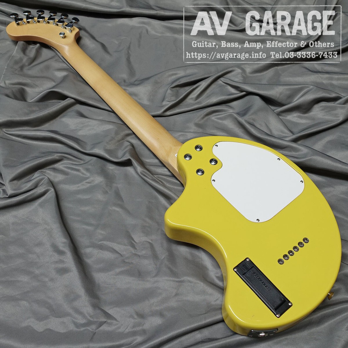USED】Fernandes ZO-3 Electric Guitar Yellow Built-In Amplifier JP
