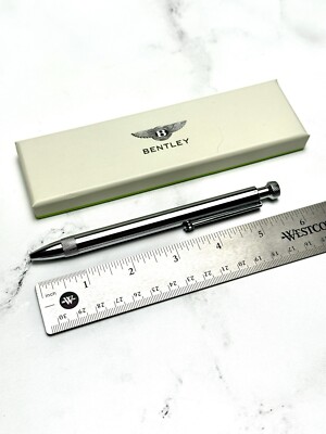 Bentley Ballpoint Silver Pen Collectors Edition VIP Dealer Gift | eBay