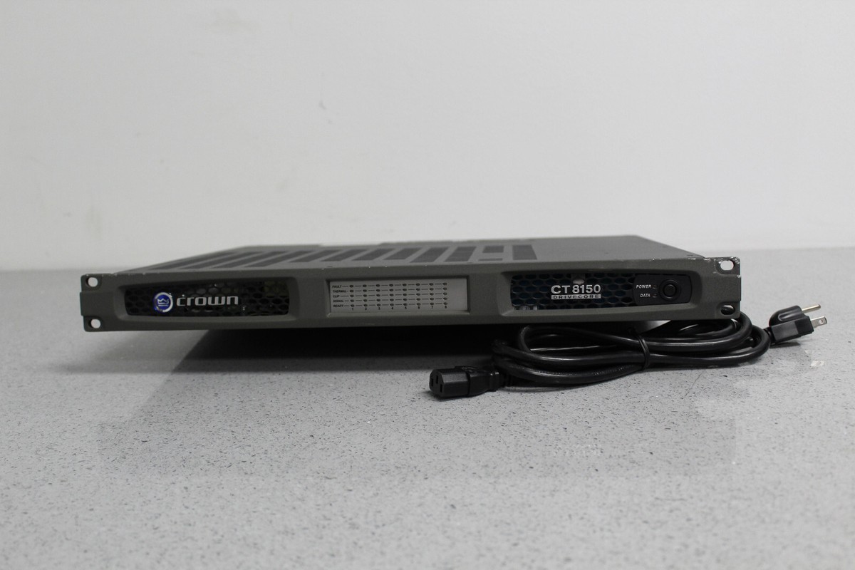 CROWN(AMCRON) CT8150 100W×8Ch パワーアンプ CROWN(AMCRON) CT8150