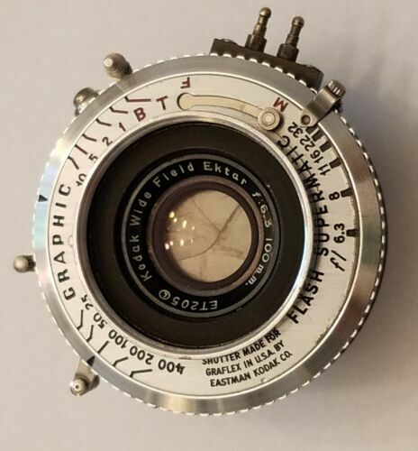 Kodak Commercial Ektar Lens 8-1/2 Inch f/6.3 Great Condition