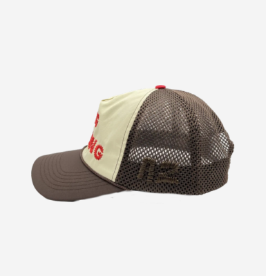Alex Zono I Dig Running Trucker Hat OG, Brown (100% Authentic) | eBay