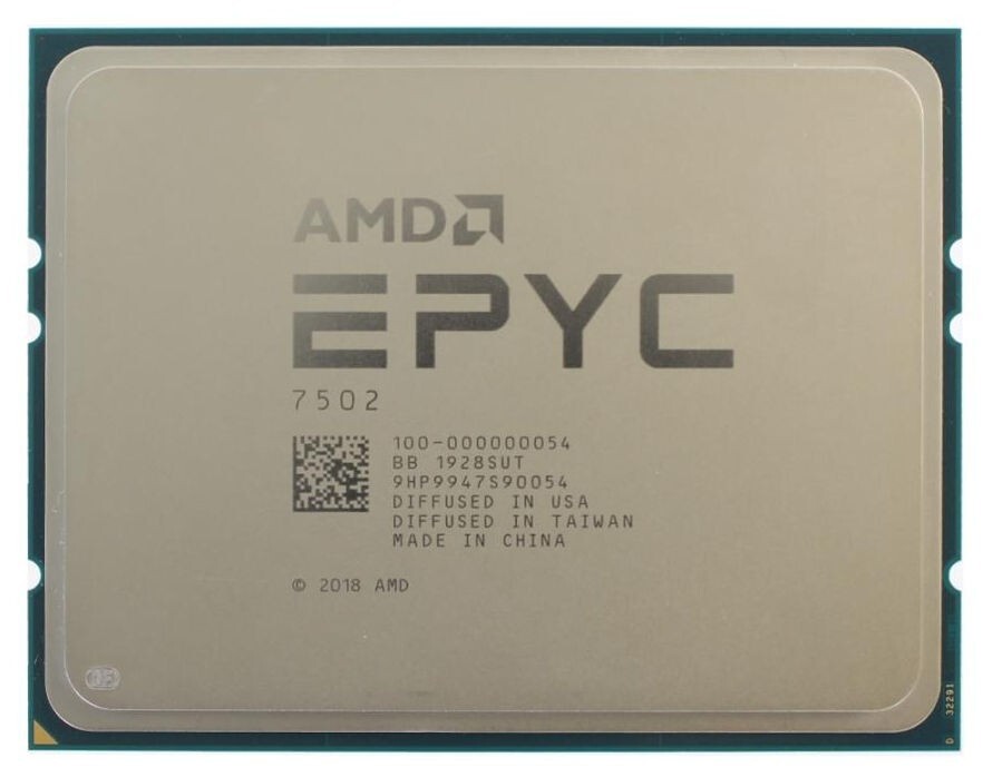 EPYC 7502 QS. エンジニアリングサンプル