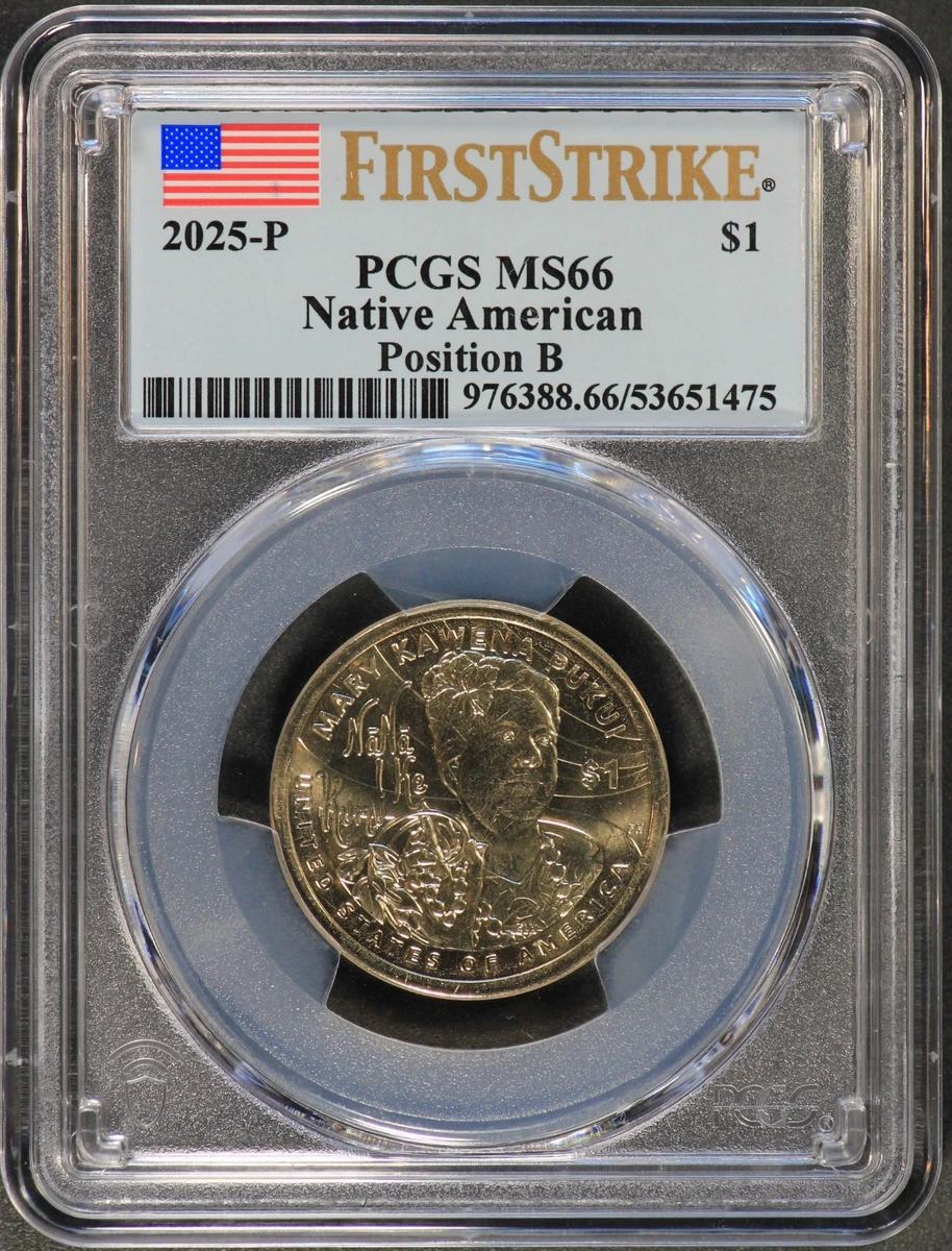 MS 66 Graded Native American Dollars (2000-Now) for sale | eBay