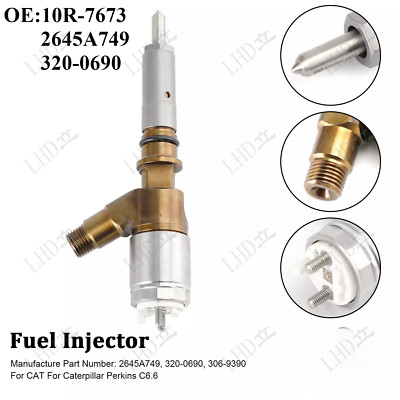 Fuel Injector 320-0690 10R-7673 2645A749 For CAT 924H 928H 930H