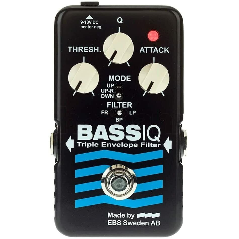 EBS BassIQ Blue Label Bass Pedal EBS BASS IQ Triple Envelope