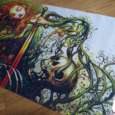 復讐に燃えた再誕 プレイマット Seb McKinnon サインド MTG 復讐に燃え