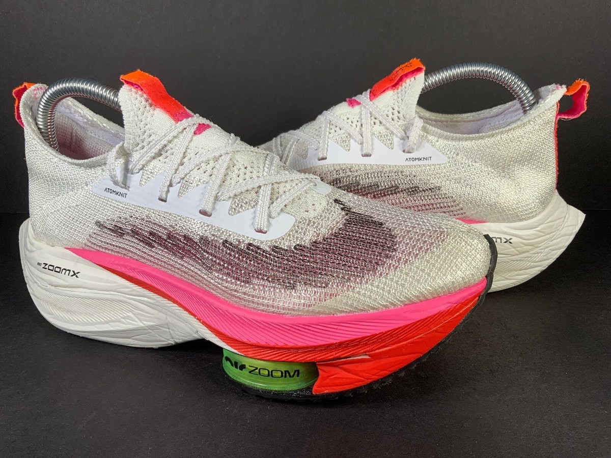 Nike Air Zoom Alphafly Next% White Pink Black Rawdacious Womens