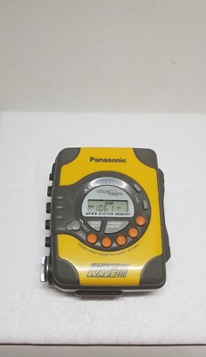 Panasonic Shock Wave Walkman Cassette Player AM/FM Radio | eBay