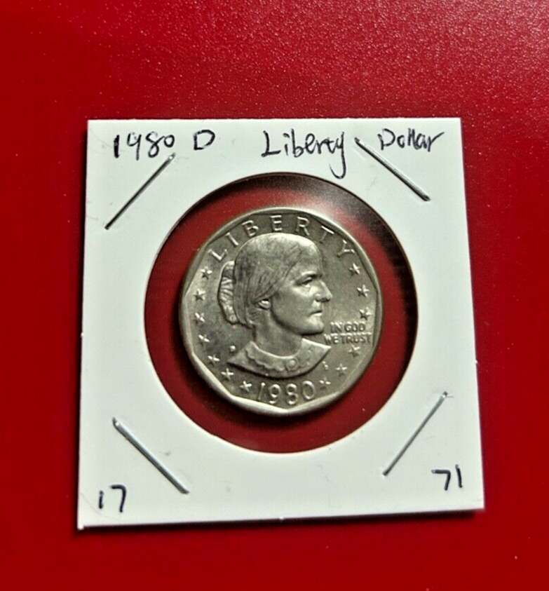 1980 D Susan B. Anthony Liberty Dollar U.S. Coin | eBay