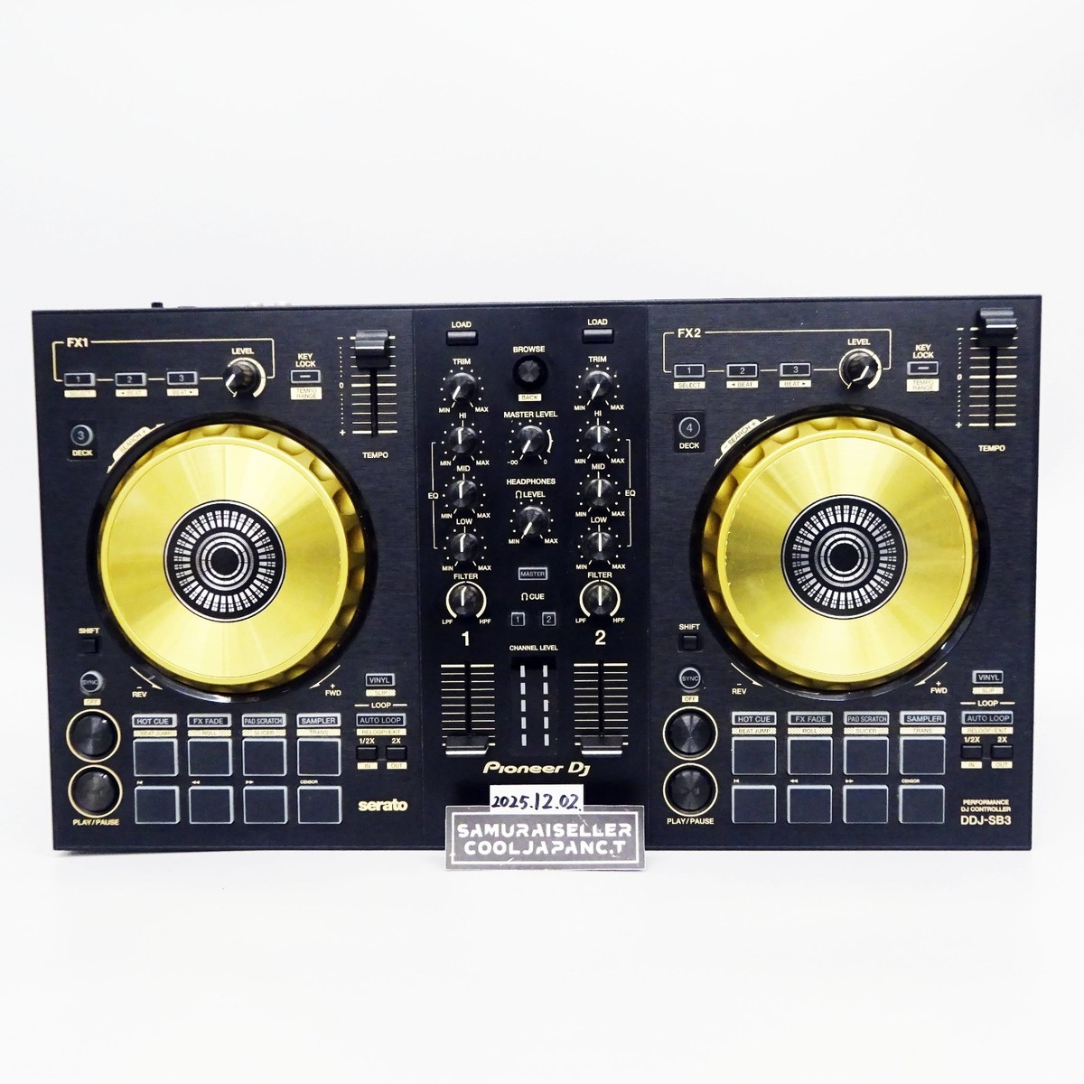 DJ機材 Pioneer DDJ-SB3-N Gold Limited Edition Pioneer DJ DDJ-SB3-N