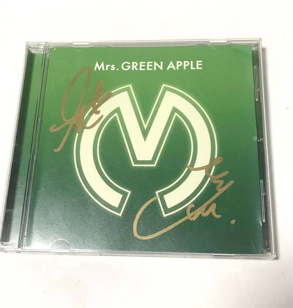 Mrs. GREEN APPLE サイン入りフライヤー Mrs. GREEN APPLE サイン入り