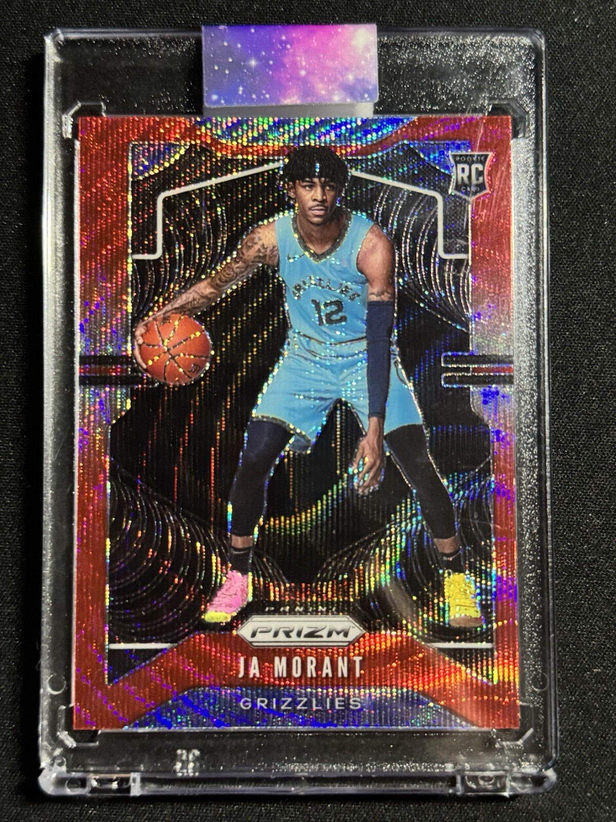 2019 Prizm Ja Morant Red Wave RC ルーキーカード Ja Morant 2019-20