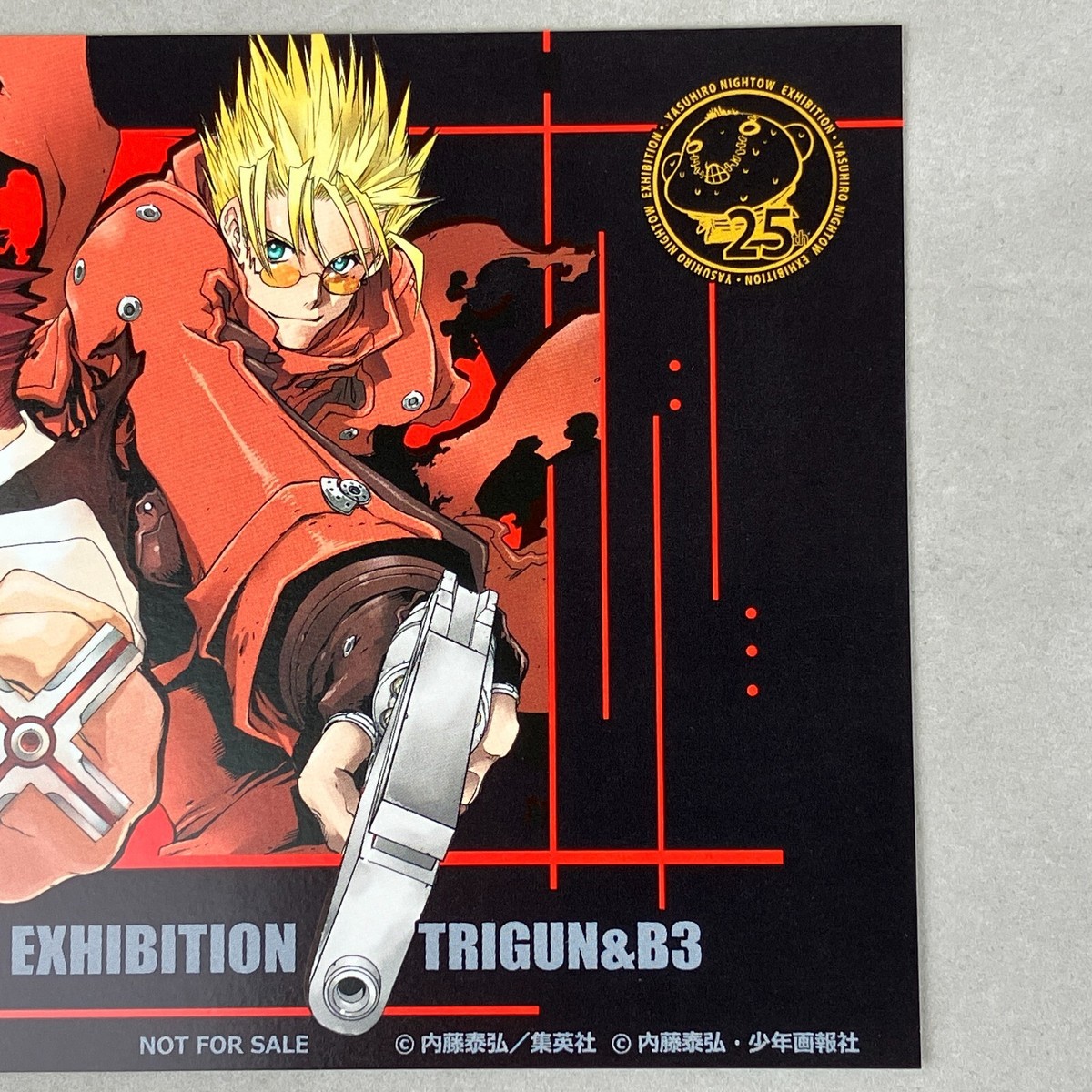 TRIGUN B2 ポスター（ヴァッシュ）新品未開封 TRIGUN B2 ポスター