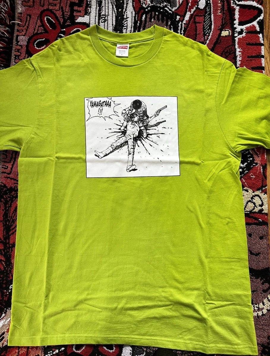 Supreme Akira T Shirt Lime Green Anime FW17 Yamagata Japanese
