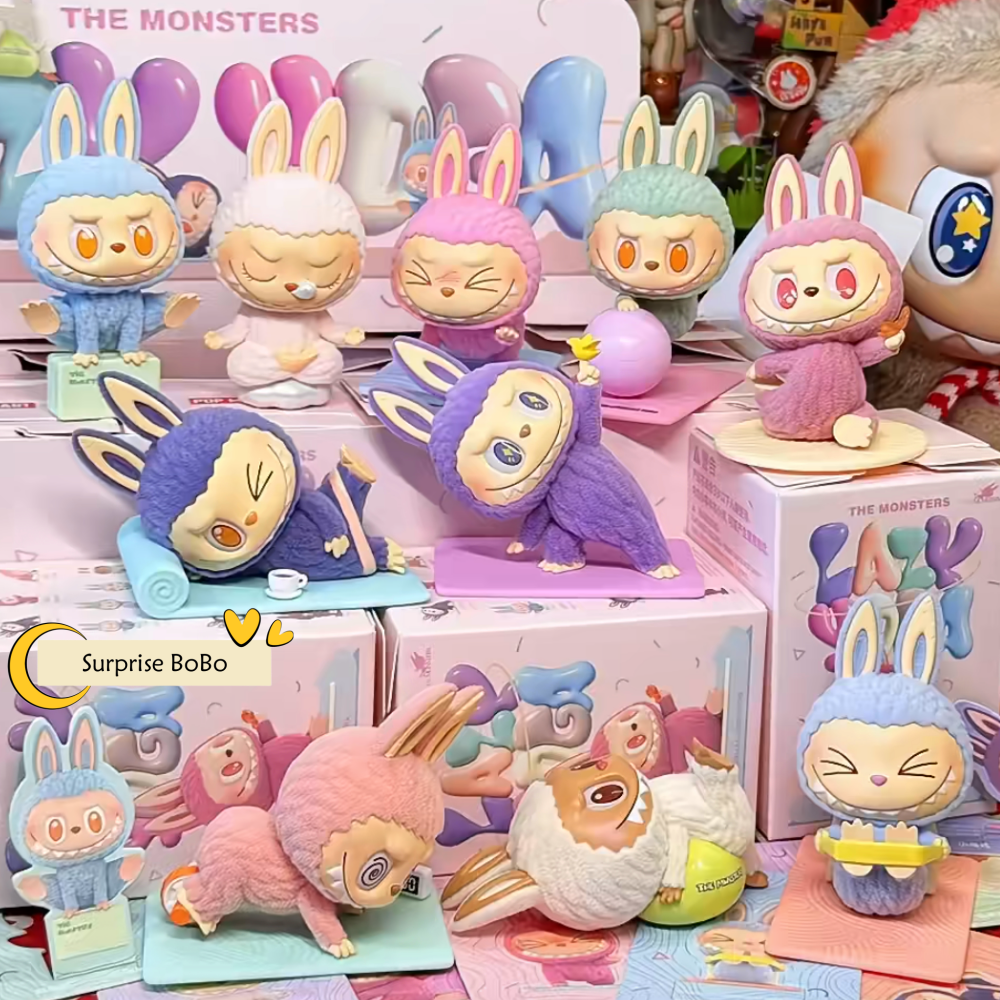 THE MONSTERS Lazy Yoga アソートボックス POP MART Labubu The