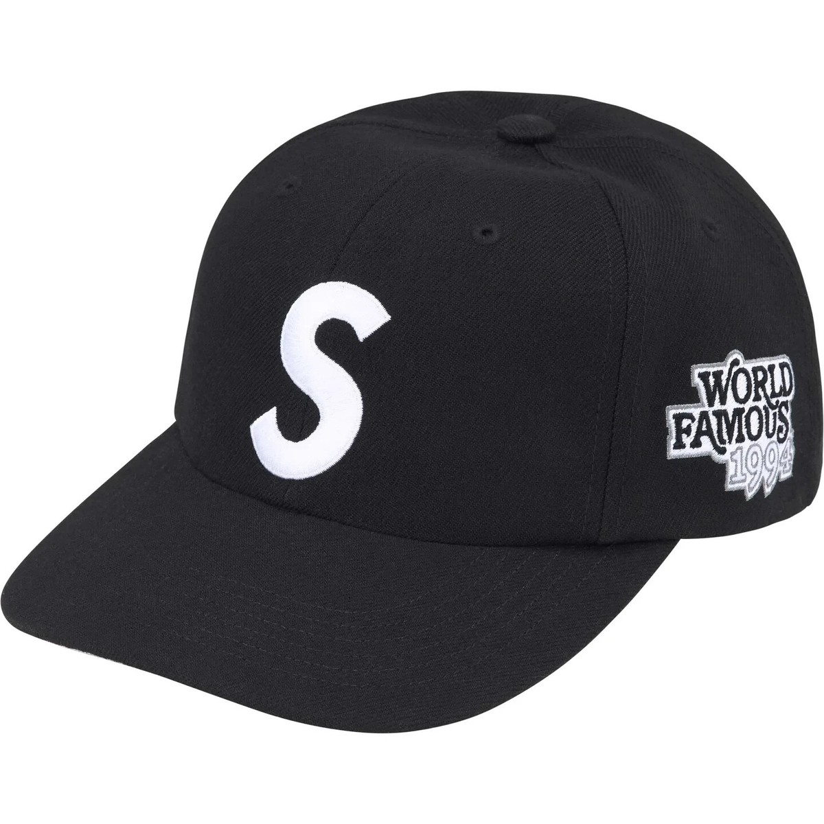 Supreme World Famous S Logo 6-Panel Cap 5colors SS25 | eBay