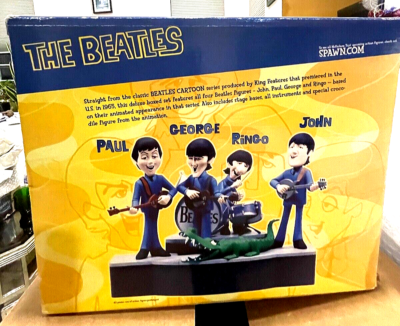 The Beatles Cartoon Deluxe Boxed Set Action Figures .McFarlane