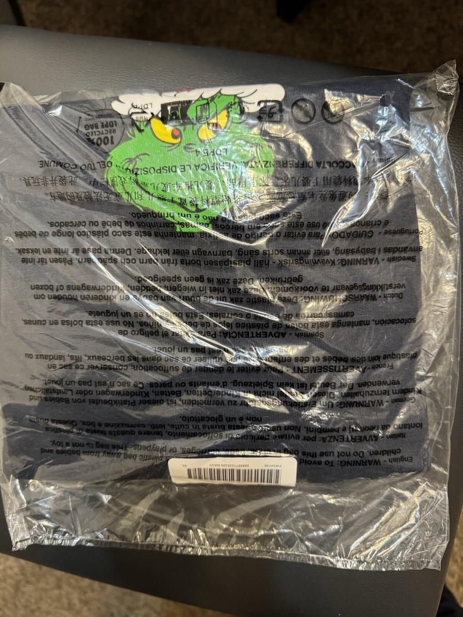 Supreme Grinch Tee XL New NAVY IN HAND | eBay