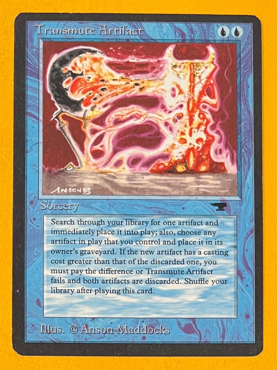 マジック：ザ・ギャザリング MTG transmute artifact B MTG Transmute