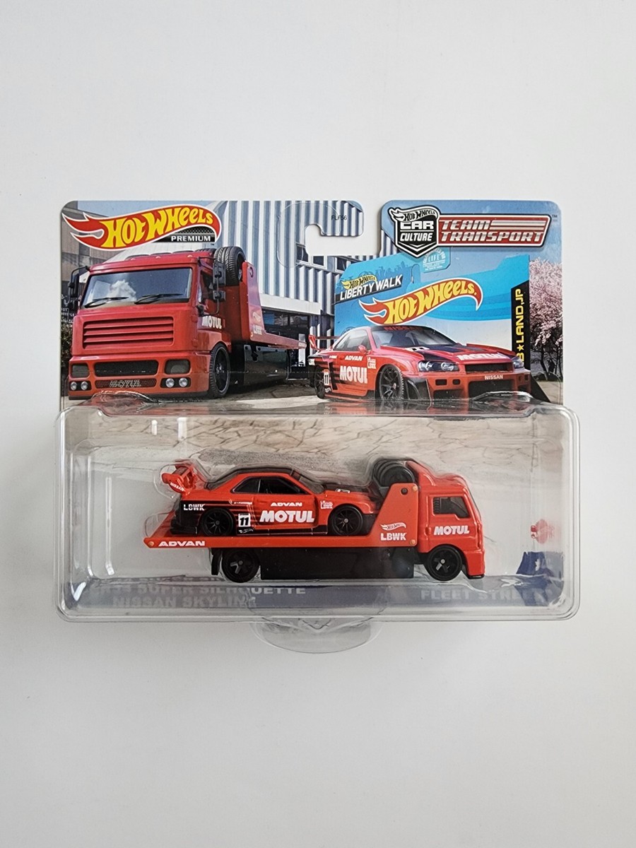 Hot Wheels Team Transport Super Silhouette Nissan Skyline LBWK R34