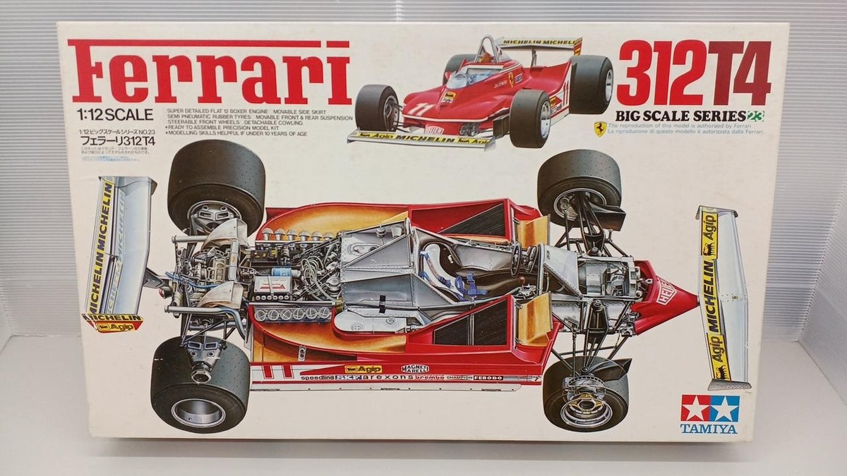Tamiya 1/20 Ferrari 312T4 F1 1979 Model Kit ITEM 12025 Jody