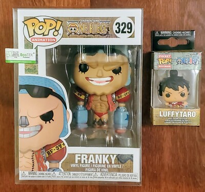 FUNKO POP! ANIMATION ONE PIECE FRANKY #329 + NEW PROTECTOR +