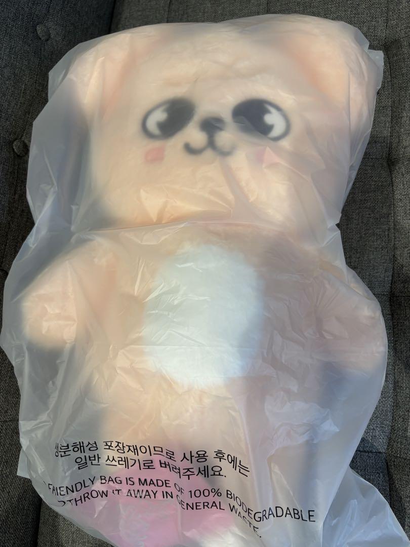 Stray Kids SKZOO Puppym Official Plush Teddy Bear Ver 5'clock 60cm