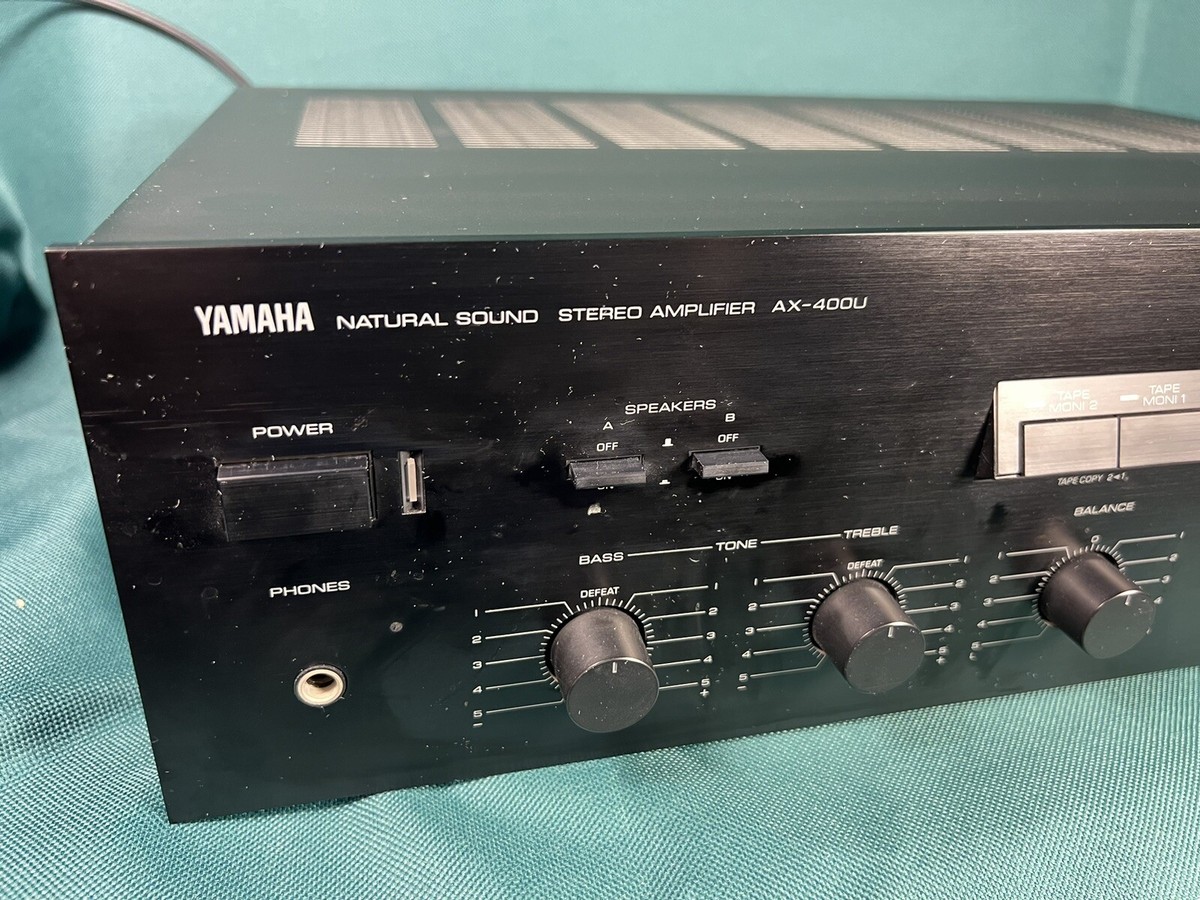 Yamaha Natural Sound Stereo Amplifier Integrated AX-400U | eBay
