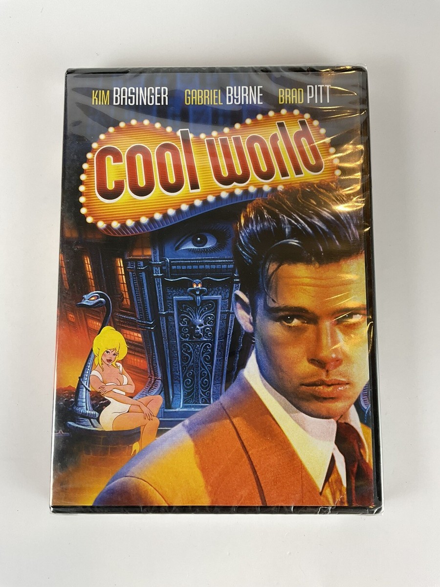 COOL WORLD New Sealed DVD Gabriel Byrne Brad Pitt Kim Basinger