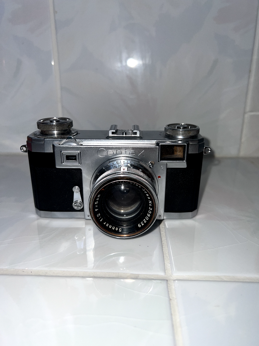 Zeiss Ikon Contax IIa Film Camera [Sonnar Zeiss 50mm f/1.5 Lens