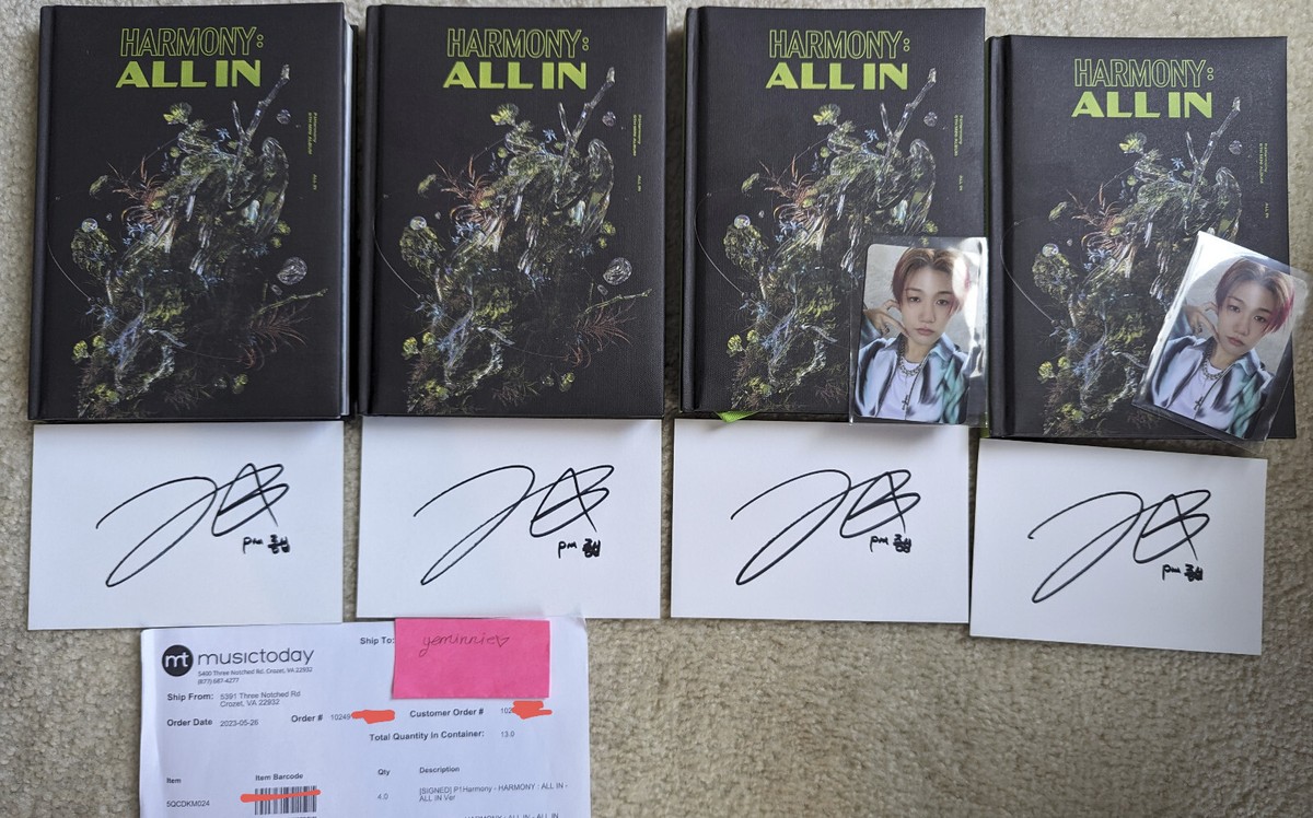 P1Harmonyヨントン対面ペンサソウルポラロイド ポラ