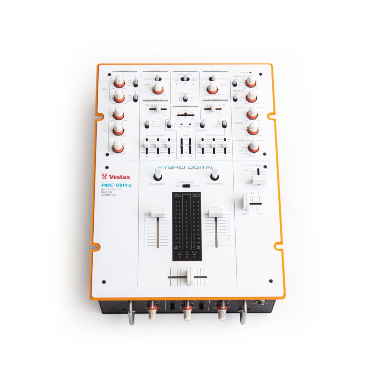 Vestax PMC-08 Pro White mixer Perfect! 100% work. Original power