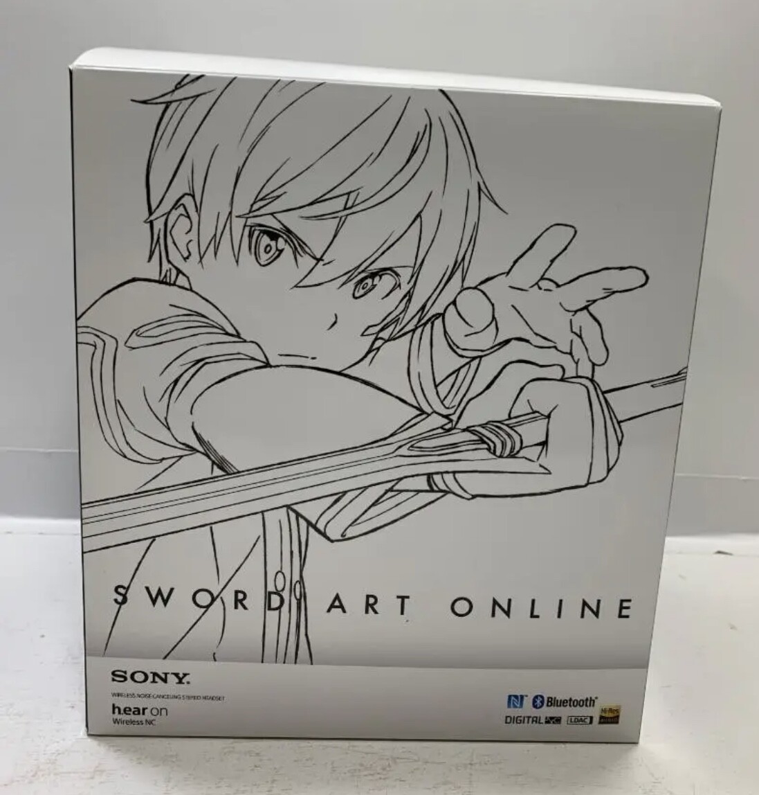 SAO Wireless Headphones Kirito Edition Sword Art Online Sony MDR