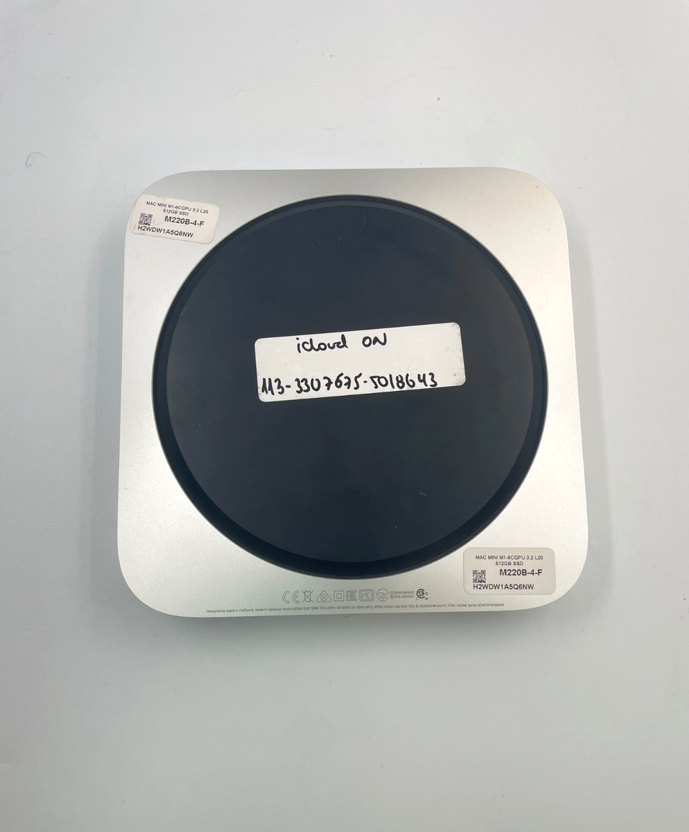 For Parts Defective Apple Mac Mini M1 A2348 (2020), 256GB SSD, 8GB