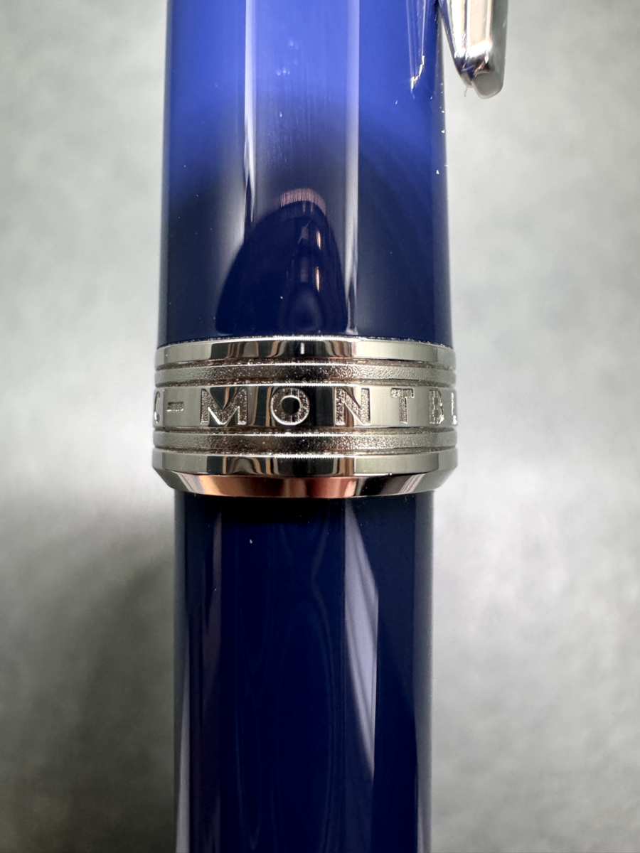minitai MONT BLANC 114810 ネイビー/ブルー Near MINT] MONTBLANC Pix
