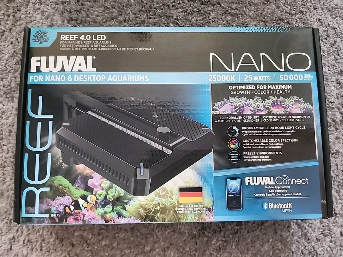 Fluval Marine & Reef 4.0 LED Light (25 WATTS/25000K) -Nano